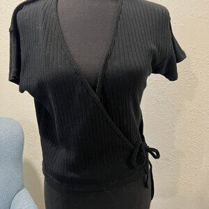 Madewell Wrap Rib Knit Size M NWT
